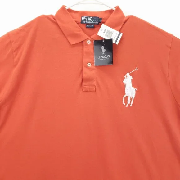 Polo Ralph Lauren Polo Shirt Mens 3XL Embroidered Big Pony 4 Short Sleeve - Picture 3 of 12